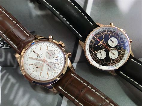 breitling navitimer pink gold|breitling navitimer gold bezel.